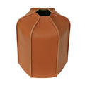 Outdoor Camping Flat Gas Tank Leather Case Camping Steam Lamp Fuel Tank PU Protective Cover For 450g Gas Tank