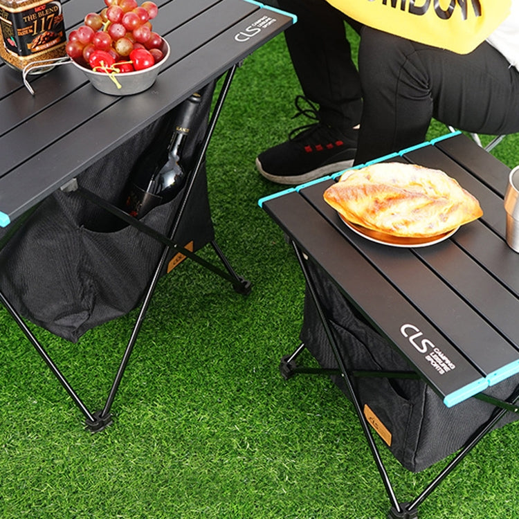CLS Outdoor Folding Picnic Table Storage Hanging Bag Portable Invisible Pocket Storage Hanging Pocket,Style: Table Small + Small Pocket
