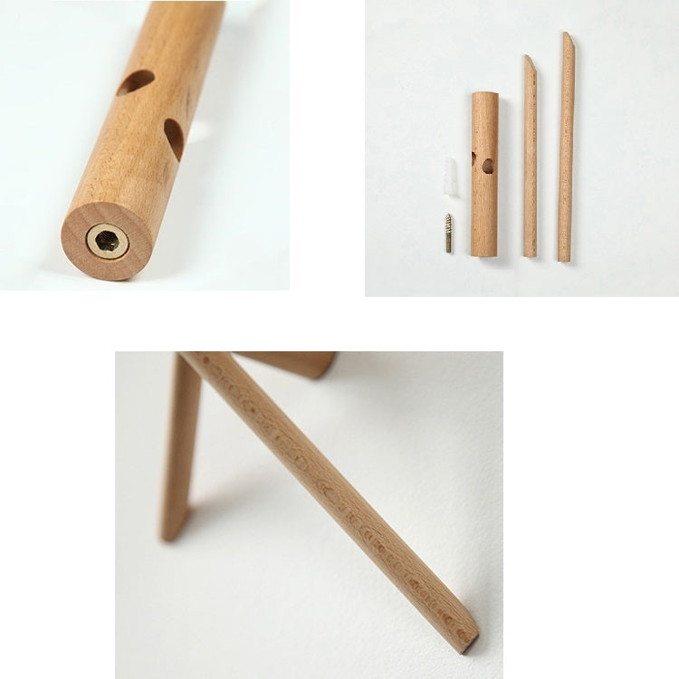 Solid Wood Hanger Wall Decoration Coat Hook Black Walnut Hook