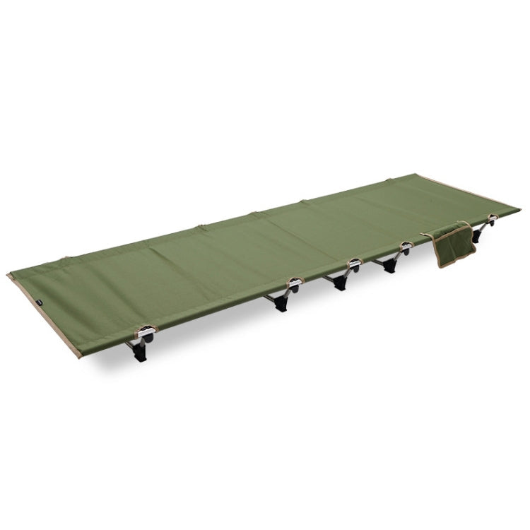 CLS Outdoor Lightweight Folding Bed Camping Simple Leisure Bed(Khaki)