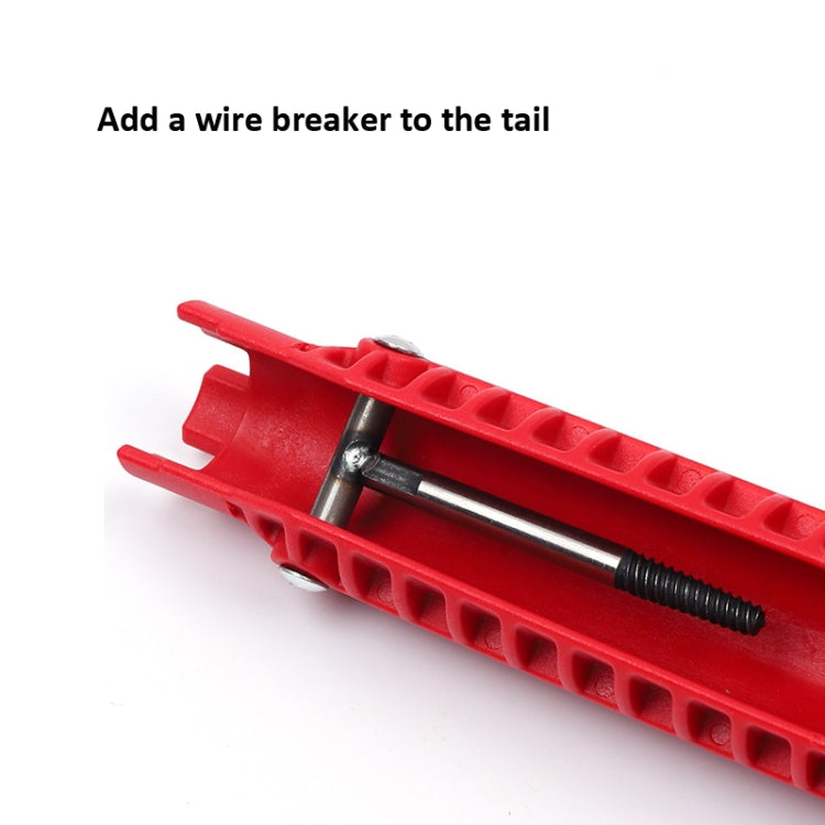 8 In 1  Multifunctional Sink Bathroom Wrench Plumbing Installation Tool Water Pipe Faucet Repair Removal Tool