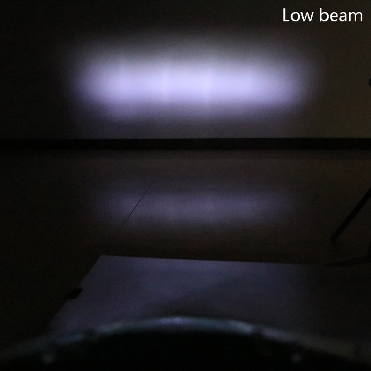 Motorcycle LED Retro Headlights LED Far Near Beam Lights For Yamaha LC135 V2-V6(Transparent Glass)