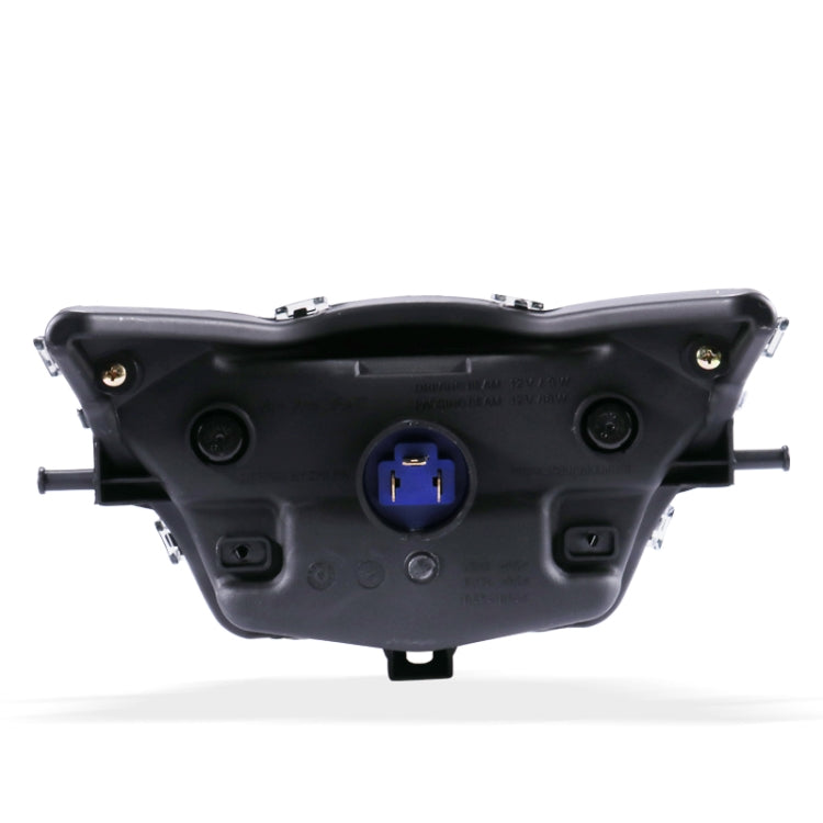 Motorcycle LED Retro Headlights LED Far Near Beam Lights For Yamaha LC135 V2-V6(Smoked Glass)