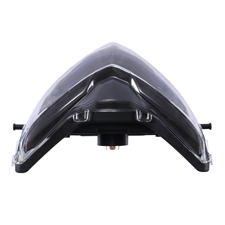 Motorcycle LED Retro Headlights LED Far Near Beam Lights For Yamaha LC135 V2-V6(Smoked Glass)