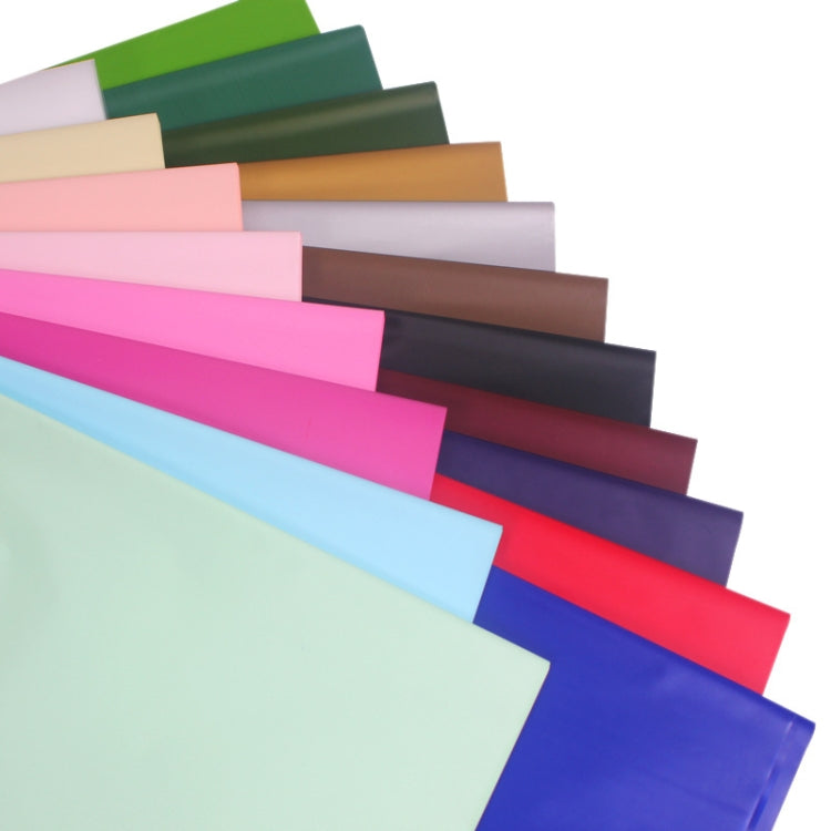 20 Sheets / Pack Flower Wrapping Paper Matte Paper Gift Paper Translucent Wrapping Paper Material, Colour: Silver