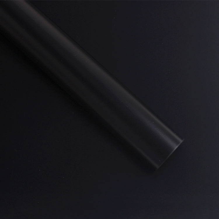 20 Sheets / Pack Flower Wrapping Paper Matte Paper Gift Paper Translucent Wrapping Paper Material, Colour: Black