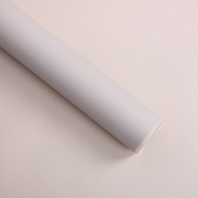 20 Sheets / Pack Flower Wrapping Paper Matte Paper Gift Paper Translucent Wrapping Paper Material, Colour: White Tea