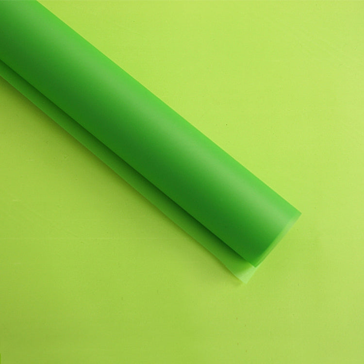 20 Sheets / Pack Flower Wrapping Paper Matte Paper Gift Paper Translucent Wrapping Paper Material, Colour: Fruit Green