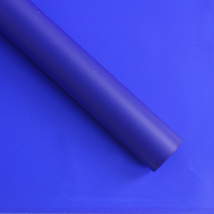 20 Sheets / Pack Flower Wrapping Paper Matte Paper Gift Paper Translucent Wrapping Paper Material, Colour: Royal Blue