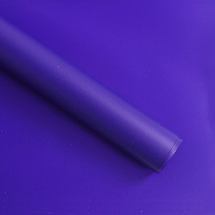 20 Sheets / Pack Flower Wrapping Paper Matte Paper Gift Paper Translucent Wrapping Paper Material, Colour: Deep Purple