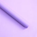 20 Sheets / Pack Flower Wrapping Paper Matte Paper Gift Paper Translucent Wrapping Paper Material, Colour: Light Purple