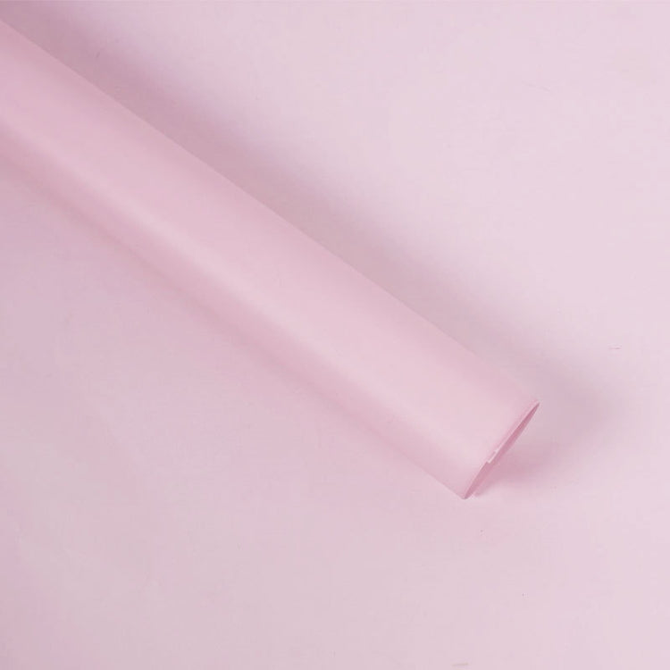 20 Sheets / Pack Flower Wrapping Paper Matte Paper Gift Paper Translucent Wrapping Paper Material, Colour: Pink