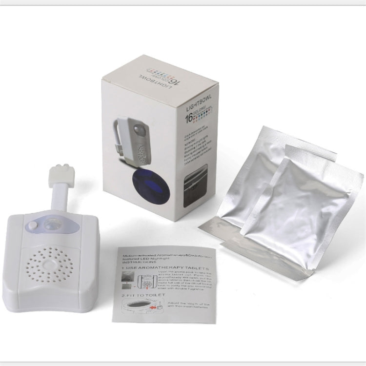 16 Color Toilet Lamp UV Ultraviolet Disinfection And Sterilization Bathroom Creative Light