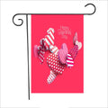 2 PCS Valentine Day Garden Flag Festive Atmosphere Garden Banner(QR007)