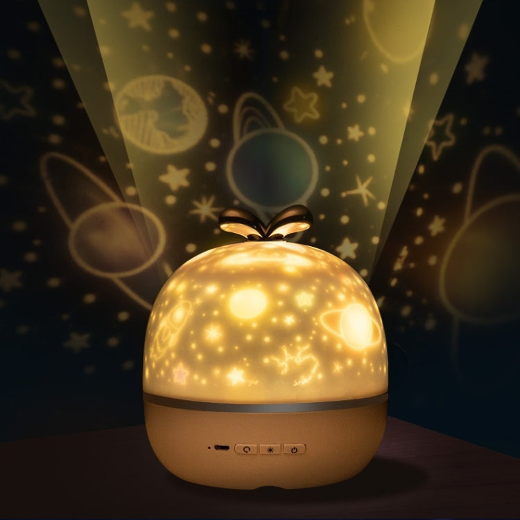 Fantasy Starry Sky Projector Night Light Atmosphere Light Valentine Day Gift, Style: Rechargeable