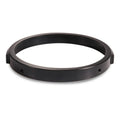 5.75 Inch Round Retro Headlight Ring Motorcycle Headlight Modification Parts(Black)