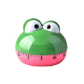 Kitchen Mechanical Timer Cartoon 60 Minutes Timer Baking Cooking Reminder(Frog)