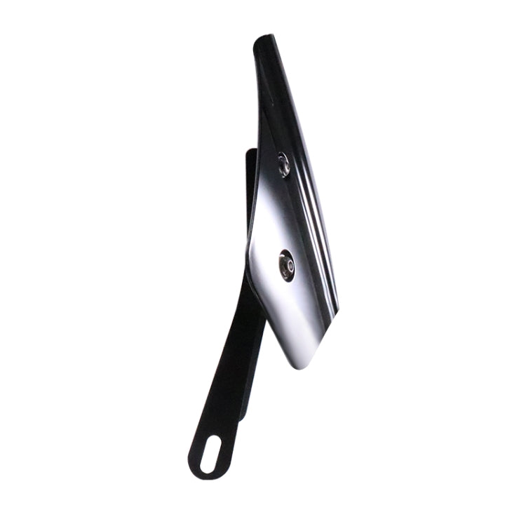 5-7 Inch Retro Motorcycle Windshield Universal Modified Windshield(Black)