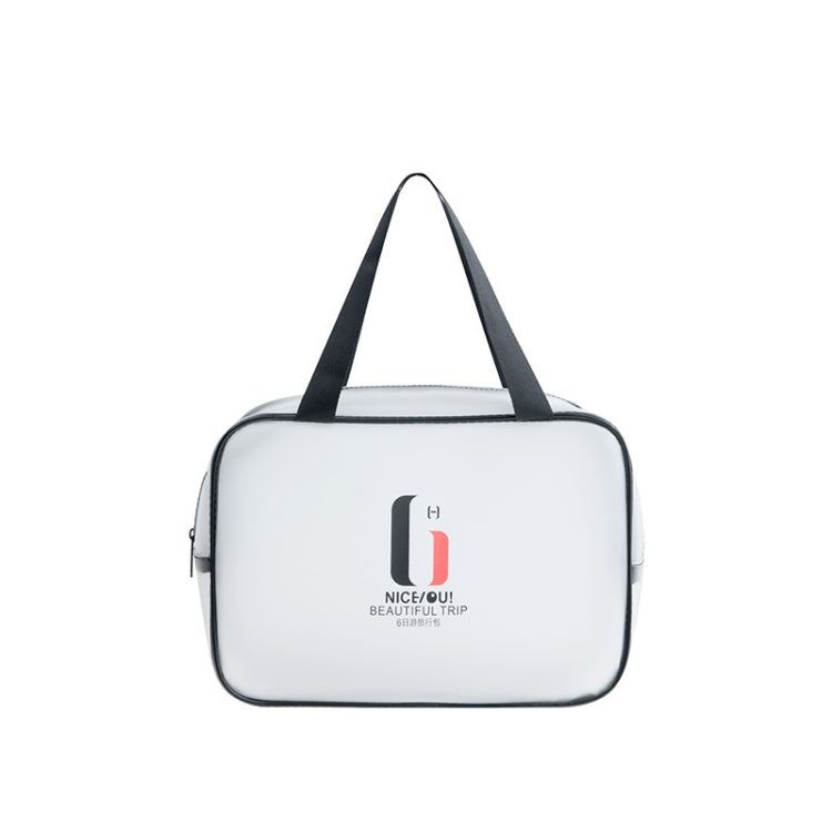TPU Waterproof Travel Cosmetic Bag Cosmetic Storage Bag, Colour: Large Handbag
