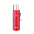 304 Stainless Steel Insulated Mug Large Capacity Sports Water Cup Outdoor Travel Pot, Capacity: 750ml(Red)