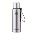 304 Stainless Steel Insulated Mug Large Capacity Sports Water Cup Outdoor Travel Pot, Capacity: 1000ml(True Color)
