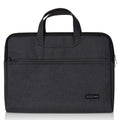 Deli 5590 Portable Briefcase Meeting Record Storage Bag Computer Bag(Black)
