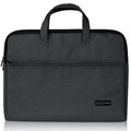 Deli 5590 Portable Briefcase Meeting Record Storage Bag Computer Bag(Gray)