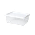 2 PCS Refrigerator Storage Fresh-Keeping Box Kitchen Can Be Stacked With Frozen Fruit Sealed Box, Size: Small(White)