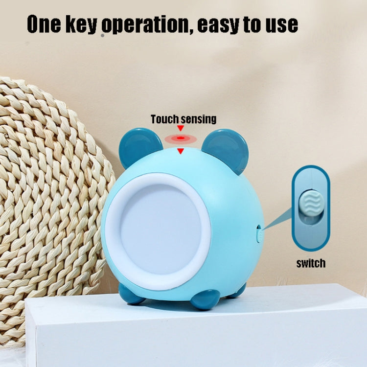XY010 2 PCS Cute Pet Night Light LED Touch Dimming Dormitory Bedside Light(Pink Bear)