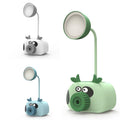YW2192 2 PCS Pencil Sharpener Mobile Phone Holder Storage Box Bedside Lamp Desk Lamp Night Light, Random Color Delivery(Calf)