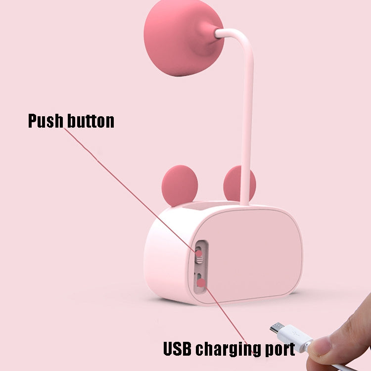 YW2192 2 PCS Pencil Sharpener Mobile Phone Holder Storage Box Bedside Lamp Desk Lamp Night Light, Random Color Delivery(Calf)