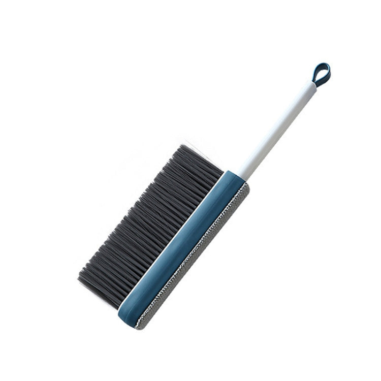 Retractable Soft Fur Bed Brush Sofa Dusting Brush Roller Sticking Device(Blue)