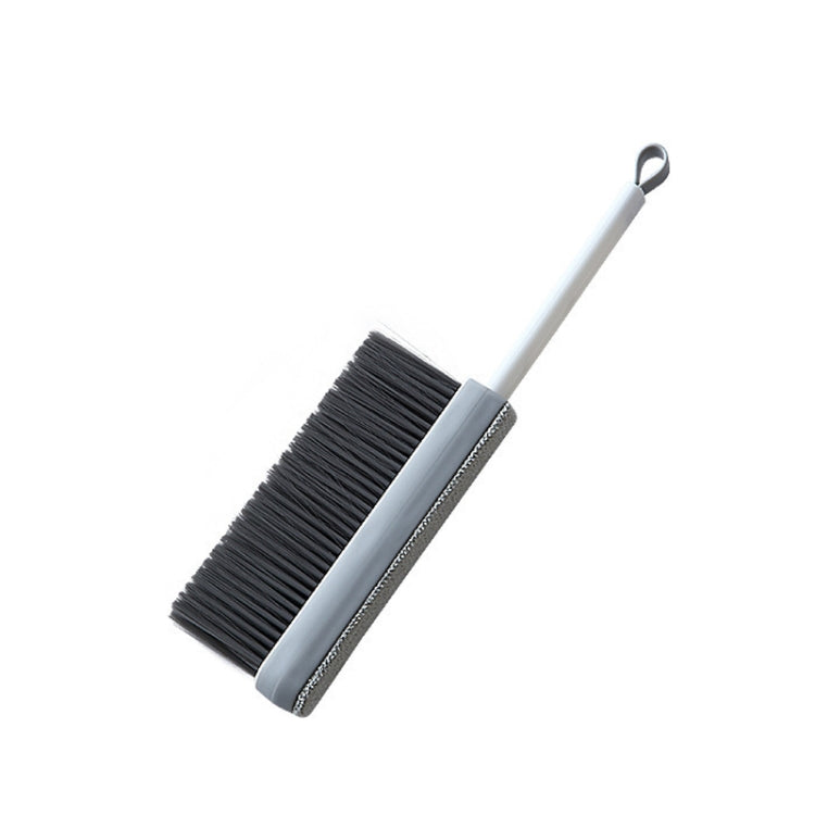 Retractable Soft Fur Bed Brush Sofa Dusting Brush Roller Sticking Device(Gray)