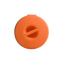 Round Data Cable Storage Box Earphone Storage Collection Box(Orange)