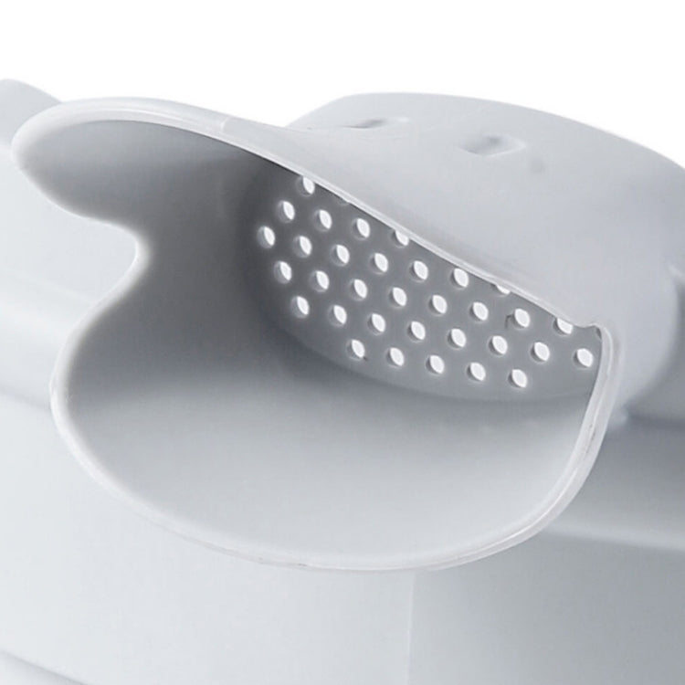 5 PCS Spill-Proof Kitchenware Pots And Pans Edge Deflector Duckbill Liquid Deflector Spout Pouring Device(Gray)