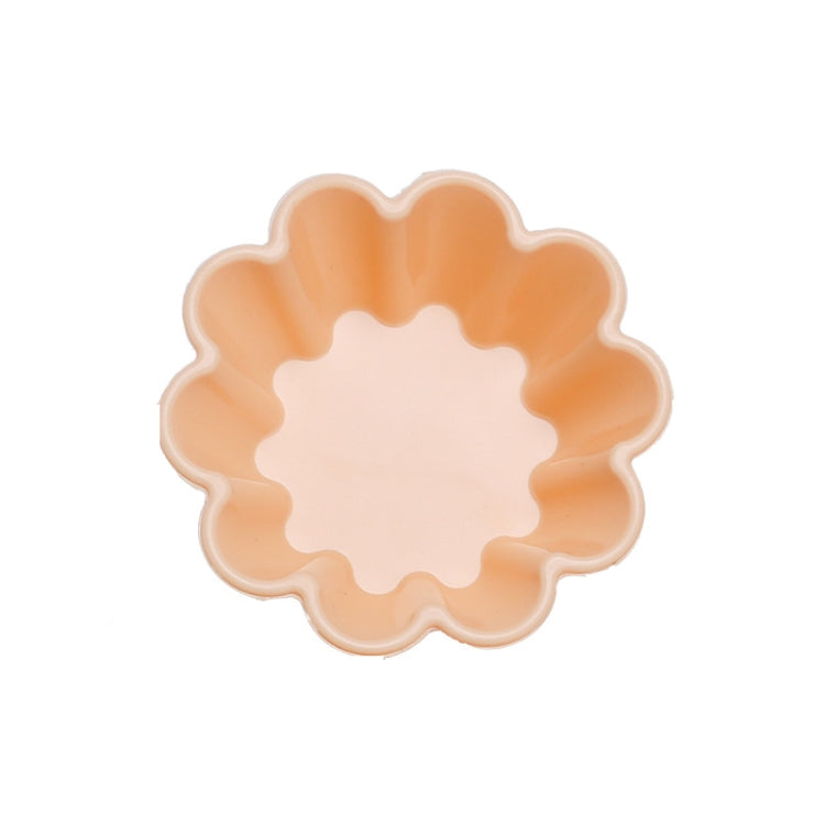 Creative DIY Silicone Cake Cup Muffin Cup Baking Mold,Style: Flower-shaped (Macron Pink)