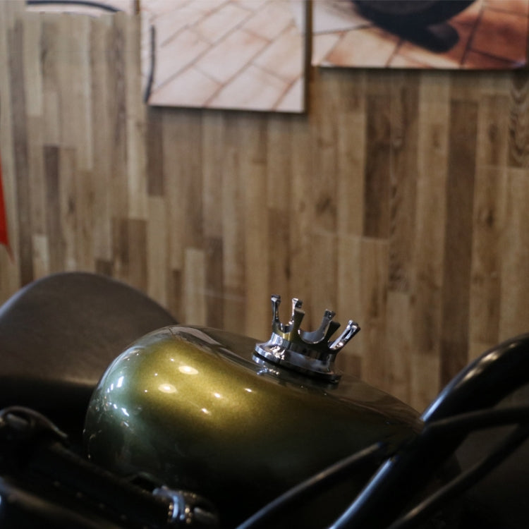 Motorcycle CNC Aluminum Alloy Crown Fuel Tank Cap Suitable For Harley 883 / XL / 1200 / 48 / 72(Black)