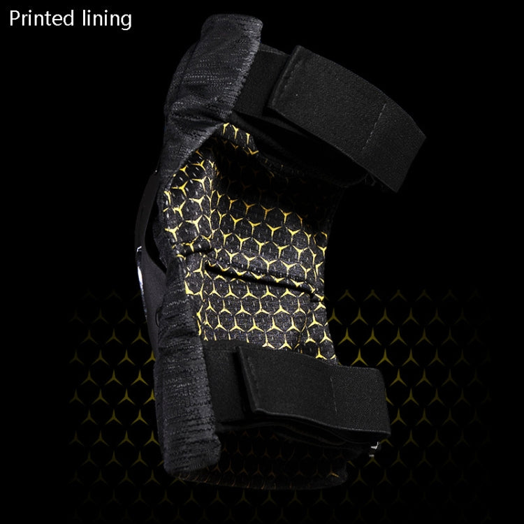 SULAITE Motorcycle Protector Rider Wind Warmth Protective Gear Riding Equipment, Colour: Black Elbow Pads