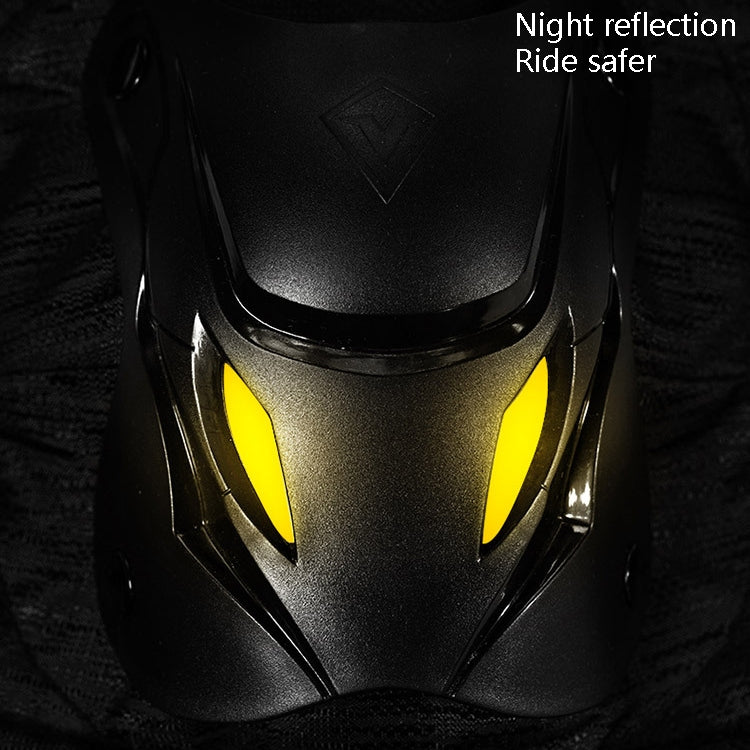 SULAITE Motorcycle Protector Rider Wind Warmth Protective Gear Riding Equipment, Colour: Black Elbow Pads