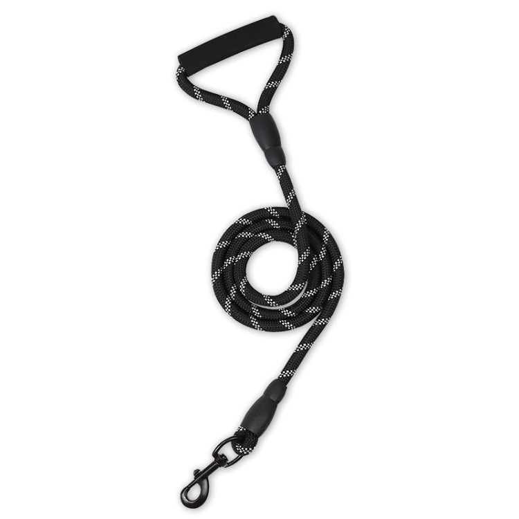 Pet Reflective Leash Medium & Large Dog Walking Supplies(Black)