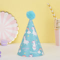 20 PCS Cute Children Bronzing Birthday Hats Cake Baking Decoration Party Hats Unicorn