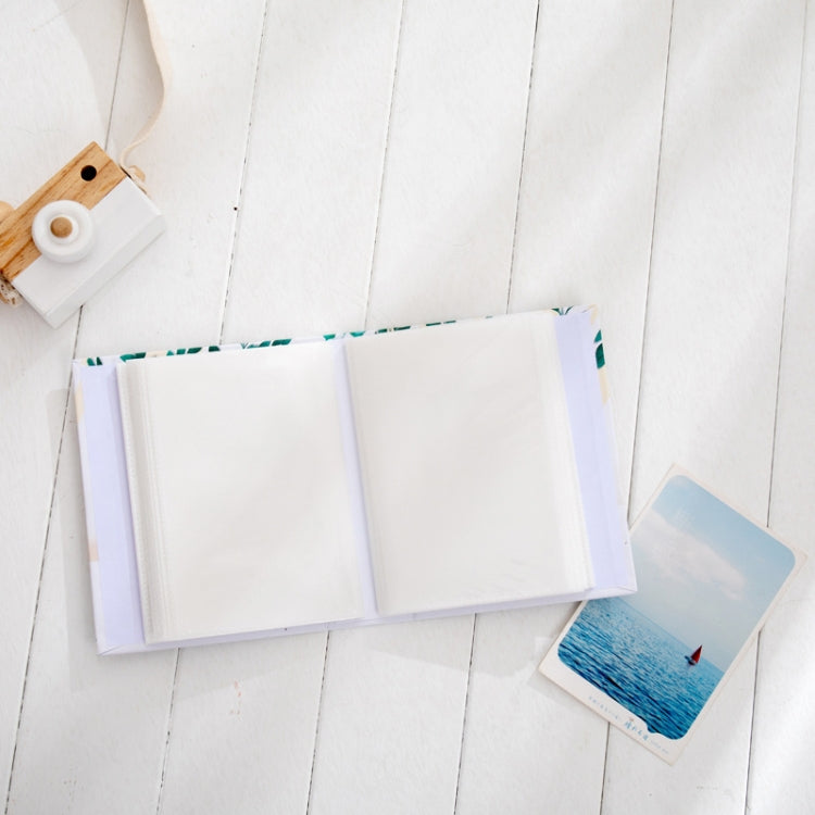 6 Inch 100 Sheets Simple Photo Albums Interstitial 4R Small Album Graduation Album(Impression Journey)