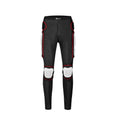 SULAITE Motorcycle Cross-Country Riding Trousers Protective Hip Pants, Specification: M(Red)