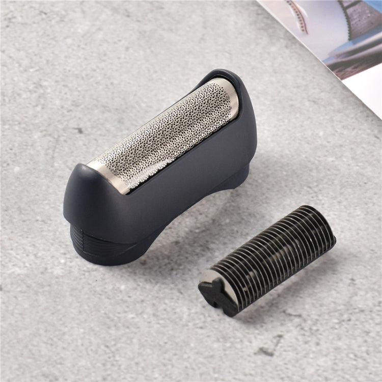 Reciprocating Electric Shaver Head Set For Braun(Black)