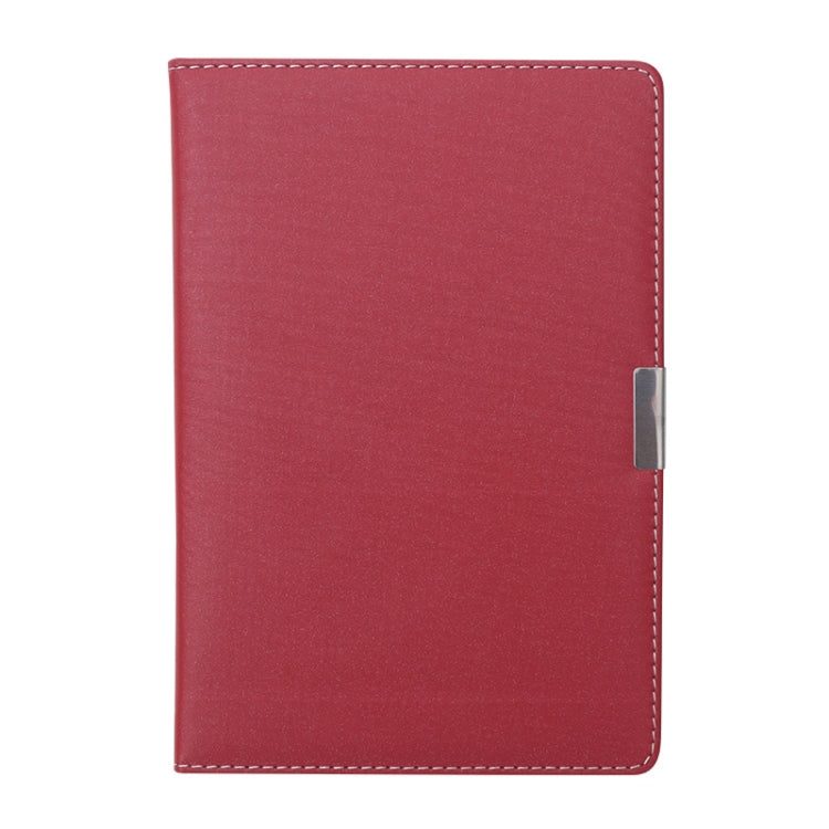 PU Business Notebook Mounted Sewing Thread Notebook, Specification: A5(Red)