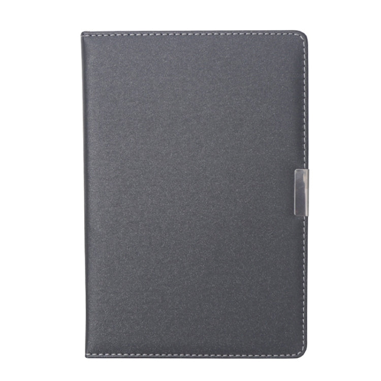 PU Business Notebook Mounted Sewing Thread Notebook, Specification: A5(Dark Gray)