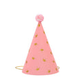 20 PCS Sequined Fur Ball Birthday Hat Birthday Party Supplies Dress Up Paper Hat, Colour: No. 3 Glitter