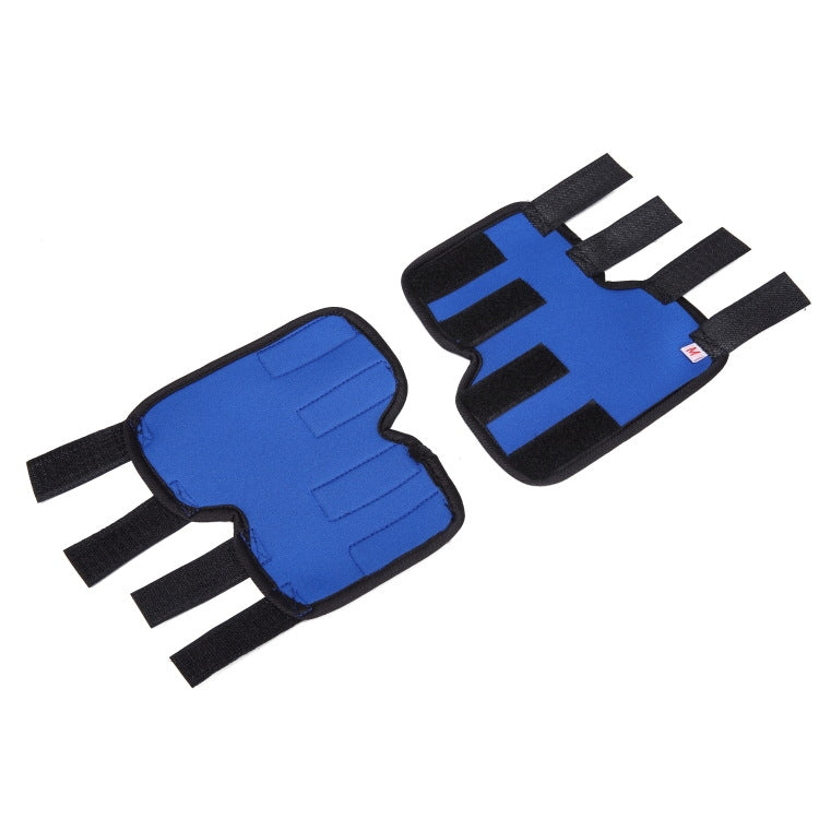 Pet Knee Pads Dog Leg Guards Pet Protective Gear Surgery Injury Sheath, Size: M(HJ03 Classic Blue)