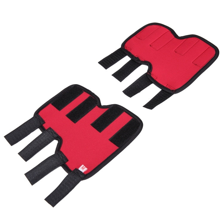 Pet Knee Pads Dog Leg Guards Pet Protective Gear Surgery Injury Sheath, Size: L(HJ02 Classic Red)