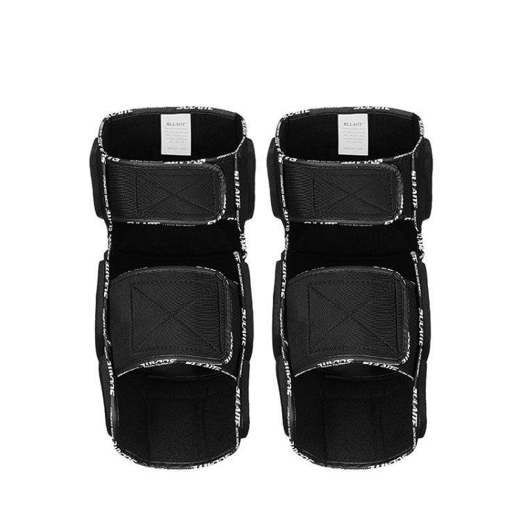SULAITE Off-Road Motorcycle Windproof Warmth Drop-Proof Breathable Carbon Fiber Protective Gear, Specification: Knee Pads
